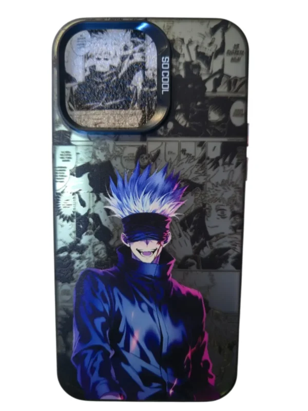 Gojo Satoru iPhone Case – Jujutsu Kaisen Anime (1) Gojo Satoru iPhone Case – Jujutsu Kaisen Anime