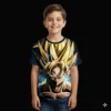 Goku Super Saiyan T-Shirt – Dragon Ball Z Anime (2) Goku Super Saiyan T-Shirt – Dragon Ball Z Anime
