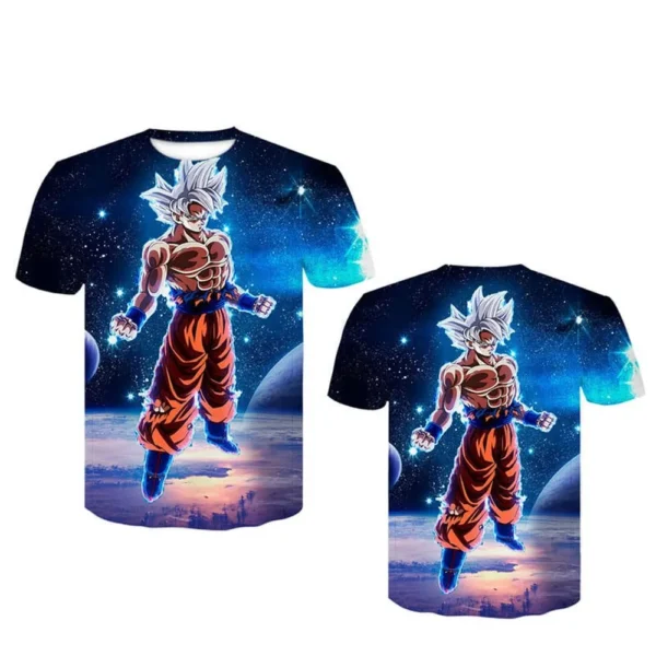 Goku Ultra Instinct Galactic 3D T-Shirt – Dragon Ball