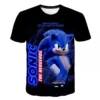 Sonic the Hedgehog 3D Kids T-Shirt – Anime Style