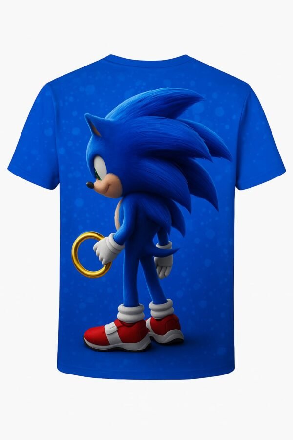 Sonic the Movie Kids T-Shirt – 3D Casual Anime