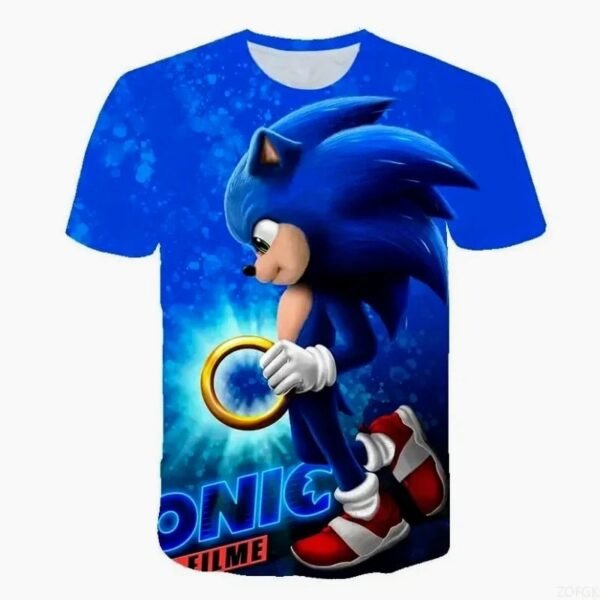 Tshirt sonic de movie